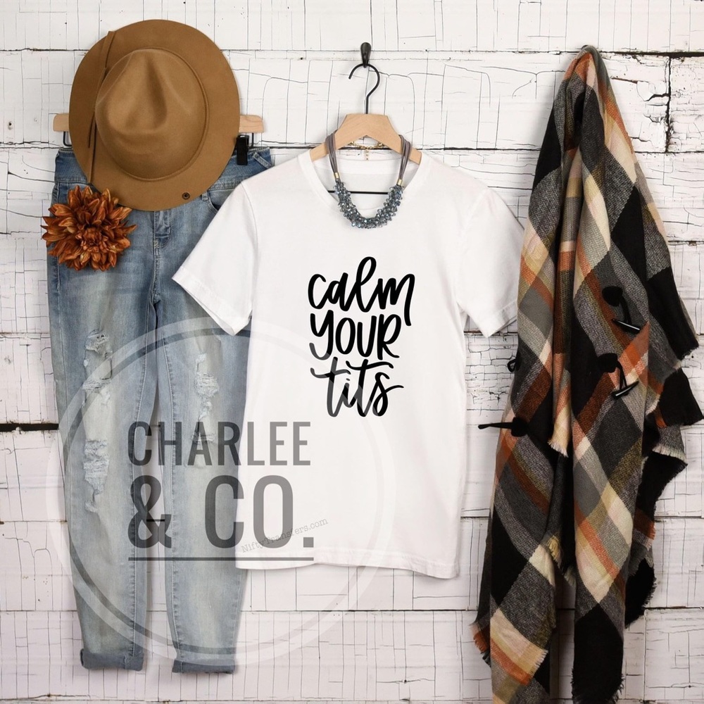 Calm Your Tits Graphic Tee